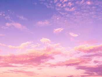 nebe, růžové mraky, fialové mraky, zasněný nebe, klidná atmosféra, klidná obloha, barevné mraky, pastelové nebe, večerní obloze, Cloud naplněná obloha, mírové nebe