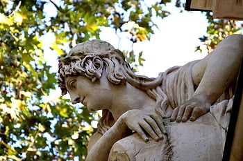 statue, monument, medici Fountain, sculpture, pierre, art, luxembourg Garden, heritage, historical, paris, france