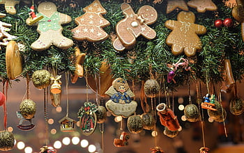 christmas, decorations, ornaments, christmas Tree, christmas Decorations, christmas Ornaments, gingerbread Man, gingerbread Cookies, celebration, festive, advent