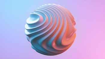 3D render, textured ball, abstract sphere, flowing curves, vibrant colors, modern art, 3D abstract, sphere render, colorful sphere, art render, abstract art