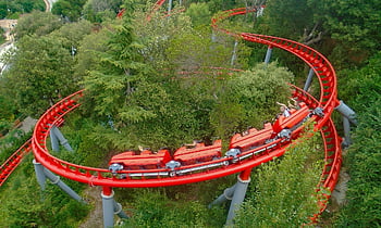 roller Coaster, amusement Park, fun, ride, entertainment, speed, recreation, excitement, thrill, fear, attraction