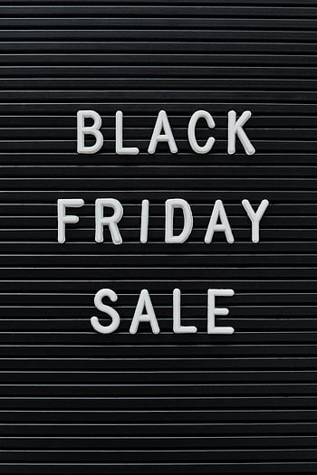 Black Friday, sale, black background, consumerism, discount, sign, text, simple, white letters, shopping, deals
