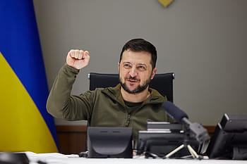 우크라이나, 케이브, Volodymyr Zelenskyy 회장, Invictus 게임, 영상 통화, 군인, 헤이그, 승리, 정복되지 않았습니다, 운동 선수, DMYTRO SYDORUK