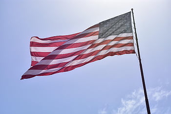 vlajka, symbol, hvězd, pruhy, Spojené státy, usa, svoboda, venku, demokracie, vlastenecký, národní