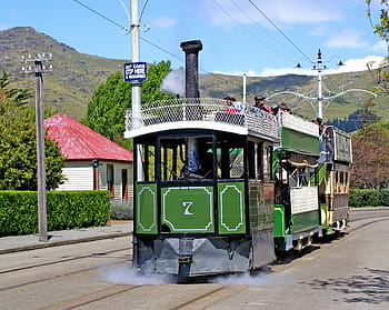 Kitson steam tram, number 7, iconic vehicle, operating order, Ferrymead, steam locomotive, railways, tram, vintage