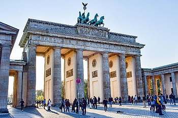 brand Front Of The Brandenburg Gate, berlin, places Of Interest, landmark, gate, architecture, story, germany, europe, monument, city