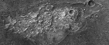 Mars, NASA, MRO, JPL, University of Arizona, science, landscape, geology, clay minerals, impact crater, collapse feature