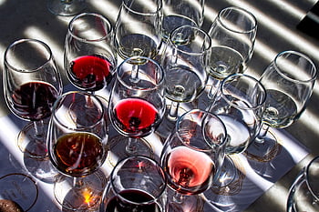ochutnávka vína, víno, brýle, vinařství, degustace, likér, alkohol, napít se, nápoj, vinné skleničky