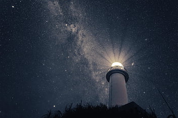 lighthouse, starry Sky, universe, milky Way, ishigaki Island, japan