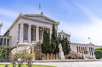 university, Greece, Athens, building, architecture, culture, temple, Greek, archaeology, travel