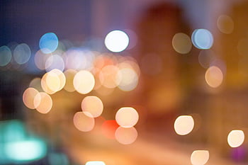 bokeh fotografie, bokeh efekt, rozmazané světla, světla města, noční fotografie, světelné kruhy, Rozostřená světla, Urban Bokeh, bokeh pozadí, měkké zaostření, Bokeh Art
