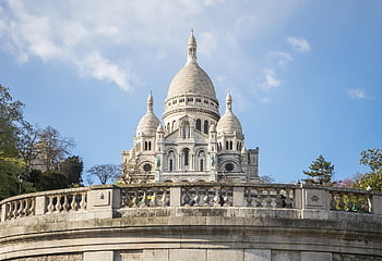 montmartre, sacre Coeur, france, paris, travel, landmark, europe, building, architecture, church, dom