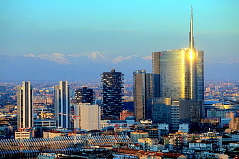 milan, skyscrapers, city, skyline, italy, città, panorama, milano