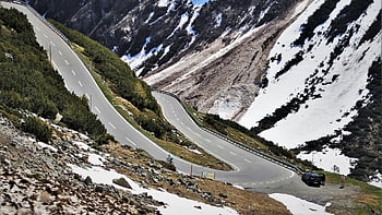 the Beauty Of The Mountains, turn, the Height Of The, travel, mountains, rocks, tilt, extreme, perspective, snow, alpine