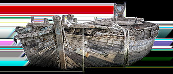 barca, vecchio, legna, vecchia barca, intemperie, vecchio legno, marcio, relitto, rotto, marittimo, barca marcia