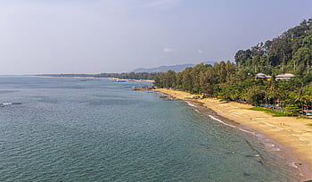 khao lak, Tailandia, paesaggio, oceano, natura, cielo, viaggio, Asia, isola, acqua, estate