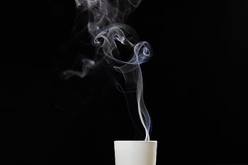 candle, smoke, flame, fire, light, decor, decorative, wax