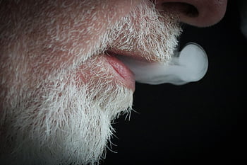 man, smoker, smoke, e Cigarette, steam, smoking, health, unhealthy, seeks, portrait, beard