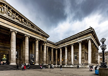 britské muzeum, muzeum, Londýn, Spojené království, Anglie, město, Příroda, kultura, umění, nebe, sloupec