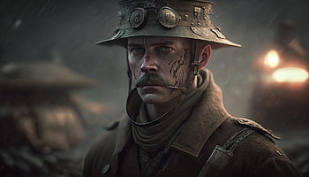 AI-generat, razboi mondial, primul Razboi Mondial, fără război, soldat, WWI, istoric