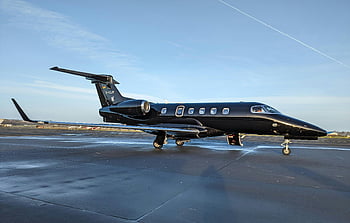 black private jet, airport, sunny runway, modern luxury, aviation, elegant, parked, private aircraft, luxury travel, private plane, black jet