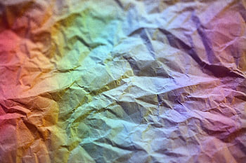 rainbow colored paper, colorful crumpled paper, rainbow gradient, abstract backgrounds, close-up photo, crumpled paper texture, rainbow texture, colorful texture, abstract texture, rainbow background, crumpled rainbow paper
