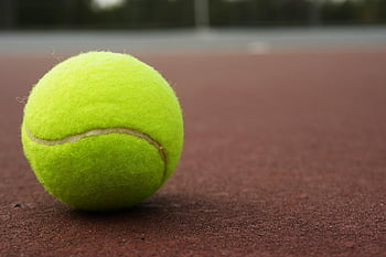 tennis Ball, ball, sport, tennis, game, sports, exercise, court, recreation, play, yellow