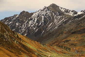 hory, horní, vysokohorský, Příroda, sníh, horské krajiny, skály, kameny, strmé, výška, julierpass