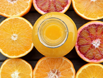ovoce, šťáva, citrusové plody, napít se, pomerančový džus, láhev, pomeranče, čerstvý, strava, zdraví, detoxikovat