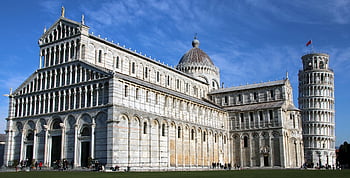 katedrála, kostel, architektura, mezník, věž, zvonice, budova, stará budova, historický, katolický kostel, Pisa katedrála
