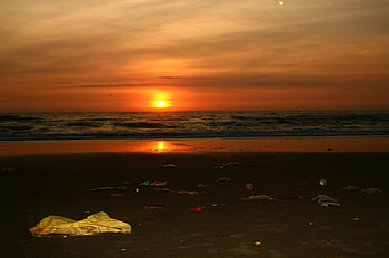 spiaggia, spazzatura, inquinamento, plastica, ambiente, tropici, Sud-est asiatico, Vietnam, Muine, sciocchezze, rifiuti