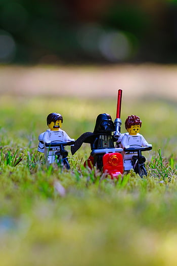 lego, hvězdné války, hračka, darth vader, stormtrooper, lightsaber, koloběžka, jízdní kolo, zbraň, miniaturní, sci fi