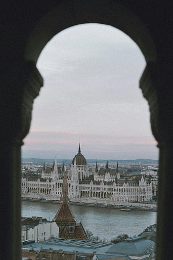 Hungarian Parliament Building, Danube River, dusk view, Budapest architecture, Hungarian Parliament, riverfront view, European landmarks, dusk photography, cityscape view, Hungarian architecture, Danube waterfront