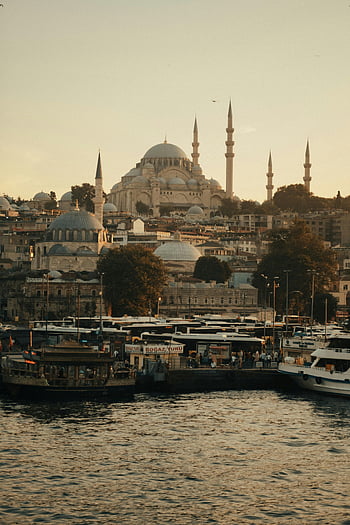 Suleymaniye Mosque, Istanbul, sunset, Bosphorus, Eminonu, stunning view, mosque, Turkey, waterfront, cityscape, architecture