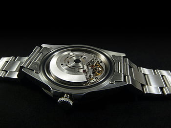 zilveren ronde horloge, ingewikkelde weergave, zilveren analoog horloge, gedetailleerde versnelling, mechanisme, zwarte achtergrond, horloge mechanisme, Bekijk tandwielen, analoog horloge, zilveren horloge, Bekijk details