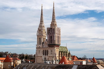 zagreb, katedrála, architektura, chorvatsko, kostel, Evropa, Dějiny, náboženství, město, cestovní ruch, památník