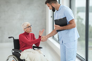 pečovatel, zdravotní sestřička, senior, Podpěra, podpora, osoba, péče, postižení, starší, handicap, Pomoc, trpěliví