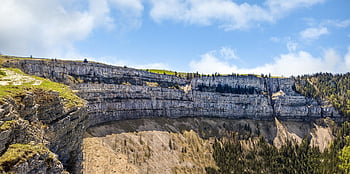 Skála, zákon, creux du van, kamenný výraz, neuchatel, vaud, val de travers