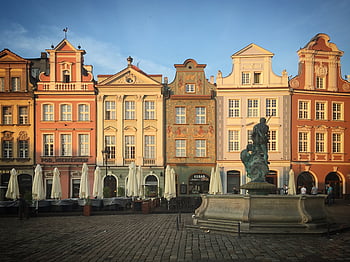 colorful, buildings, architecture, town, travel, house, home, apartment, neighborhood, scene, view