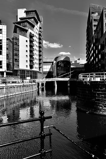 Leeds, město, panoráma města, architektura, yorkshire, Británie, Anglie, městský, ulice, Spojené království, Evropa