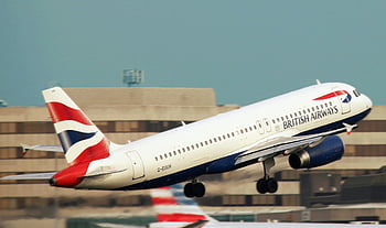 British Airways, taking off, runway, aviation, travel, aircraft, white plane, commercial flight, airport, jetliner, flight departure