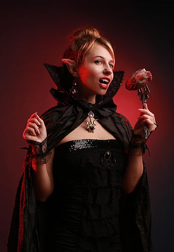 vampire, dracula, fangs, a Heart, food, halloween, heartthrob, breakfast, cosplay, predator, fantasy