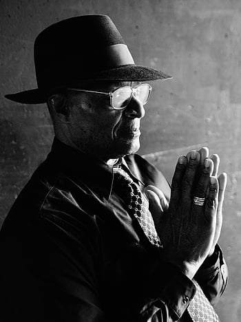 prayer, hands, black And White, portrait, elderly, sharp, african American, spirituality, fedora, hat, faith