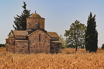 Kypr, frenaros, ayios andronikos, kostel, ortodoxní, středověký, náboženství, architektura, památník, Příroda, dědictví