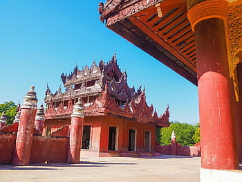 mandalay, Myanmar, barma, deštník, Thajsko, Buddha, Asie, buddhista, bagan, buddhismus, chrám