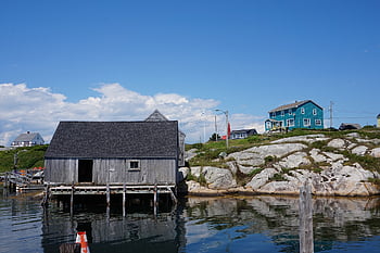 peggy's Cove, nova Scotia, canada, ocean, nature, sea, coast, travel, landscape, rocks, maritime