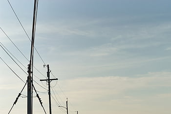 power, lines, sky, energy, communication, electricity, industry, wire, line, distribution, supply