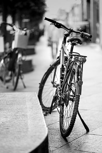 bicycle, travel, transportation, adventure, monochrome, outdoors, cycle, bike, wheel, transport, vehicle
