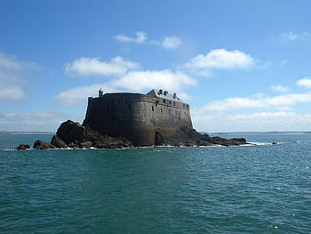 strong, vauban, saint Malo, fortress, france, monument, pierre, ramparts, the Forts Of Vauban, nature, historical