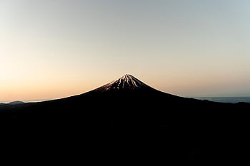 mount Fuji, nature, landscape, volcano, mountain, summit, peak, sky, scenery, travel, japan